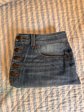 GUESS Blue Denim Mini Skirt Size 30